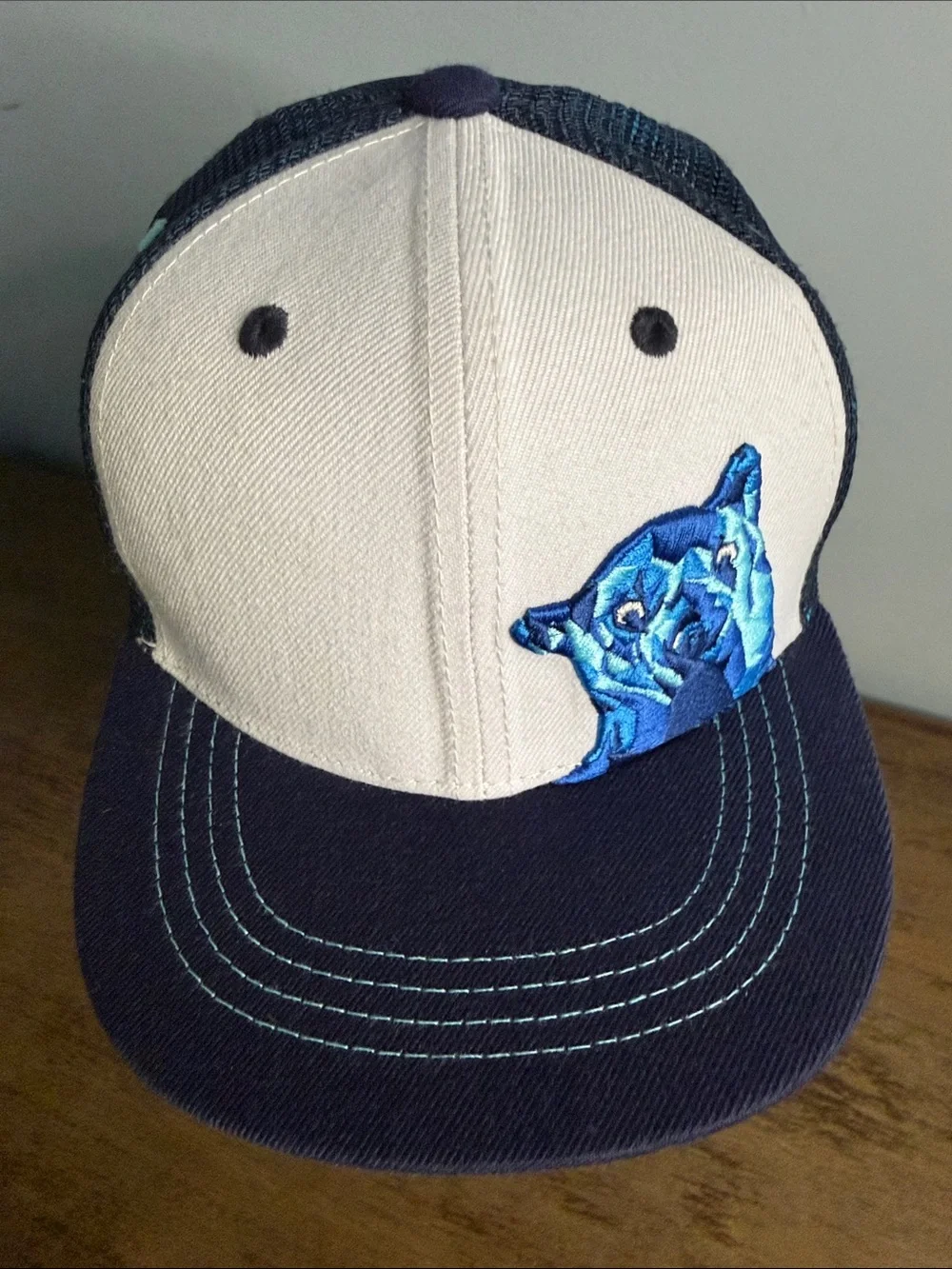 AKSELS KIDS DENVER BLUE BEAR FLATBILL SNAPBACK HAT